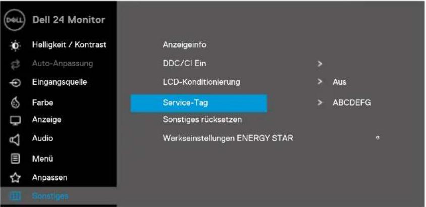 DELL E2422H - Auf das OSD-Menü zugreifen - 65