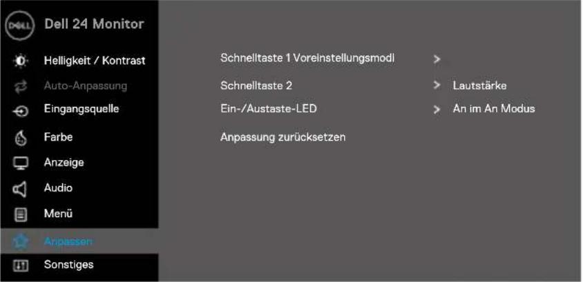 DELL E2422H - Auf das OSD-Menü zugreifen - 51