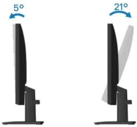 DELL E2722HS - Neigungswinkel anpassen - 2