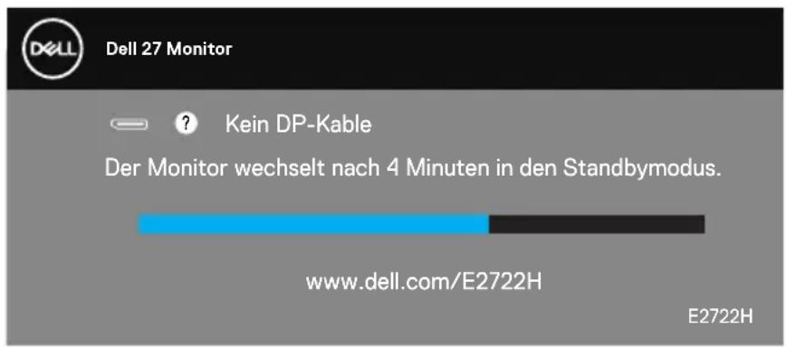 DELL E2722HS - Selbsttest - 2