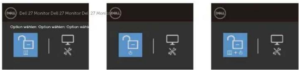 DELL E2722HS - Taste(n) freigeben: - 1