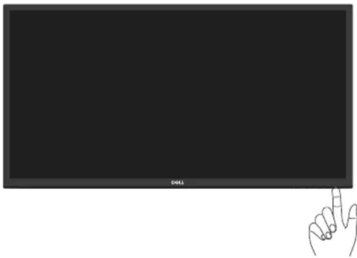 DELL E2722HS - Monitor einschalten - 1