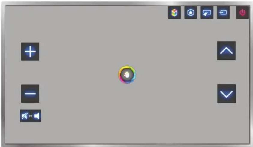 INFOCUS BigTouch INF7011 - The Screen Composition while Viewing TV - 1