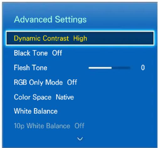 INFOCUS BigTouch INF7011 - Advanced Settings - 1