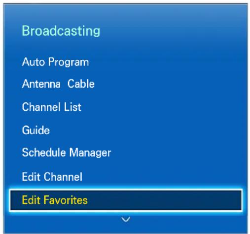INFOCUS BigTouch INF7011 - Favorite Channels - 1