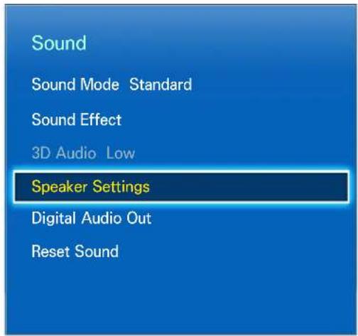 INFOCUS BigTouch INF7011 - Speaker Settings - 1