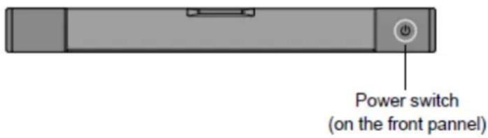 Newline TruTouch TT-7516UB - Power on - 4