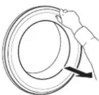 WHIRLPOOL FWG71484W UK - DOOR - 1