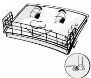 WHIRLPOOL AKZ 202 WH - Child guard accessory AMH 122 - 1