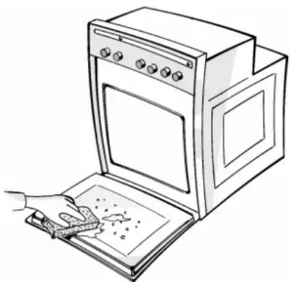 WHIRLPOOL AKZ 202 WH - CLEANING THE OVEN AND ITS ACCESSORIES - 1