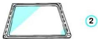 WHIRLPOOL AKZ 195/03 IX - Roof shield 7 - 2