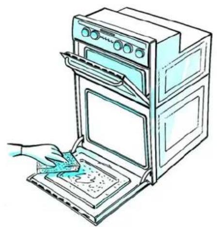 WHIRLPOOL AKZ 195/03 IX - CLEANING THE OVEN AND ITS ACCESSORIES - 1