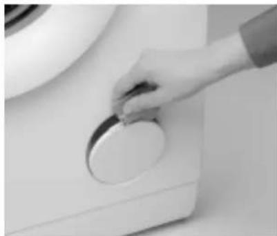 WHIRLPOOL AWM 5100/2 - REMOVING THE FILTER - 1