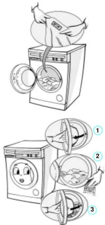 WHIRLPOOL AWM 381 - Drying and ironing - 1