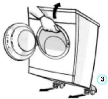 WHIRLPOOL AWM 366/3 - MOVING THE MACHINE - 1