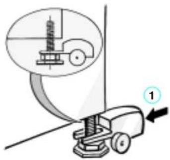 WHIRLPOOL AWM 246/3 - MOBILITY WHEELS (for UK only) - 1