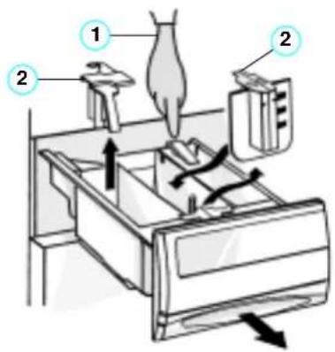 WHIRLPOOL AWM 246/3 - DETERGENT DRAWER - 1