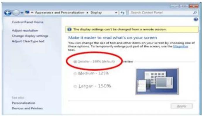 Raritan MasterConsole MCD-108-DUAL - In the Display Settings: - 1
