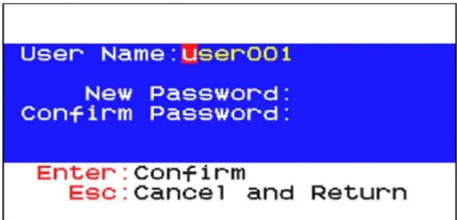 Raritan MasterConsole MCD-108-DUAL - To rename a user account and/or change the password: - 1
