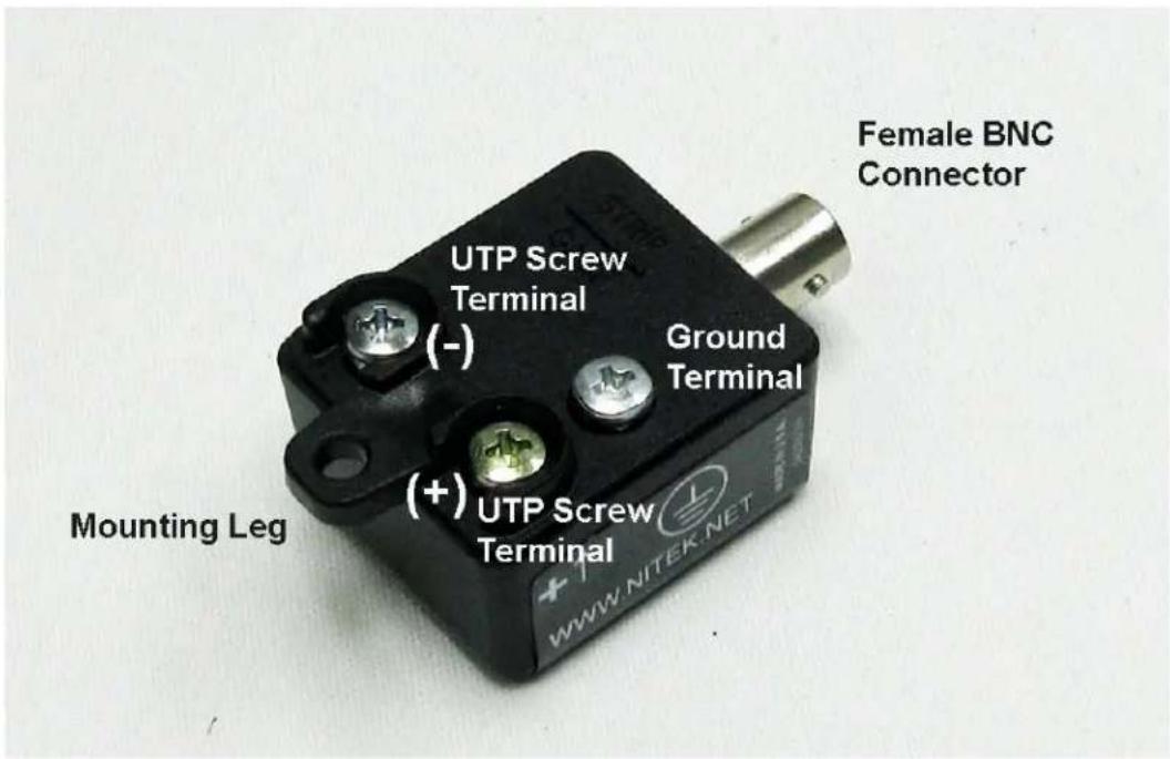 Nitek VB39F - Parts of the VB39F - 1
