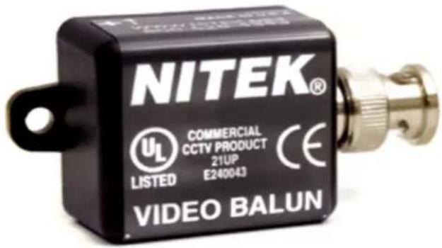 Nitek VB39M - Video Balun Transceiver for Twisted Pair (with built-in surge suppression) - 1