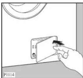 Zanussi-Electrolux ZWF 1211 W - Cleaning the pump - 1