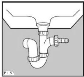 Zanussi-Electrolux ZWF 1211 W - Onto a sink outlet spigot. - 1