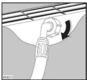 Zanussi-Electrolux ZWF 1211 W - The appliance must be connected to a cold water supply. - 1