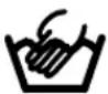 Zanussi-Electrolux W1207 - i International wash code symbols - 5