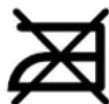 Zanussi-Electrolux W1207 - i International wash code symbols - 14