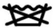 Zanussi-Electrolux W1207 - i International wash code symbols - 6