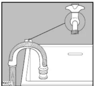 Zanussi-Electrolux W1207 - Water drainage - 1