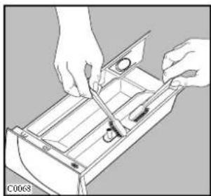Zanussi-Electrolux ZWF 1440 - Cleaning the dispenser drawer - 3