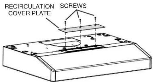 BROAN BNSC130WW - NON-DUCTED INSTALLATION ONLY - 1