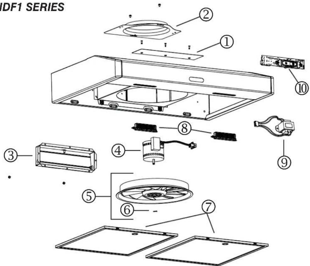 BROAN BNSC130WW - Non-ducted Installation Only: - 3