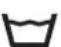 Zanussi-Electrolux ZWC 1300 W - Textile care labelling - 1