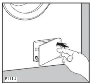 Zanussi-Electrolux ZWF 1021 W - Cleaning the pump - 1