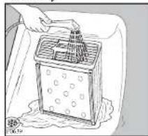Zanussi-Electrolux TC7102W - Cleaning the condenser unit - 5