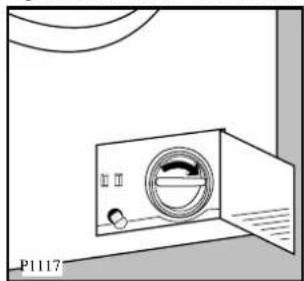 Zanussi-Electrolux F 1245 W - Cleaning the pump - 4