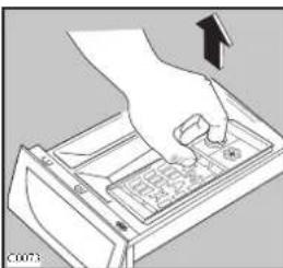 Zanussi-Electrolux ZWF 1421 W - Cleaning the dispenser drawer - 2