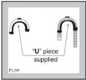 Zanussi-Electrolux ZWF 1621 S - Into a drainage standpipe. - 1