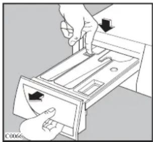 Zanussi-Electrolux ZWF 1621 S - Cleaning the dispenser drawer - 1