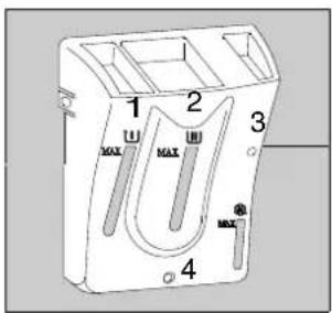 Zanussi-Electrolux ZWA 3120 - The detergents dispenser - 1