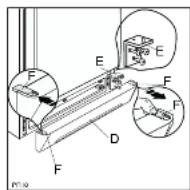 Zanussi-Electrolux ZA3PS3 - Hintere Abstandsstücke - 2