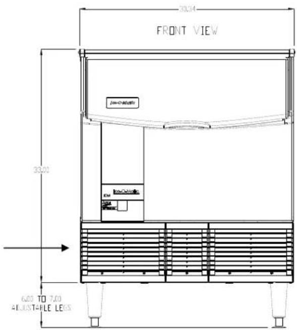 Ice-O-Matic ICEU220 - Electrical and Plumbing Requirements: ICEU300 and 305 - 2