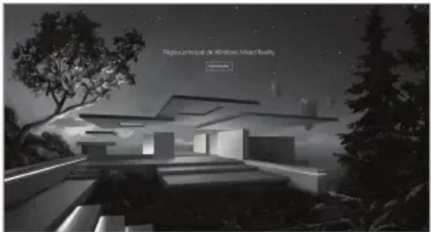 Página principal de Windows-Mixed Reality