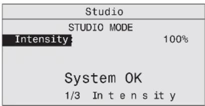 ETC Desire D60X - Operation From Home Status Screen (Studio Stand-alone) - 1