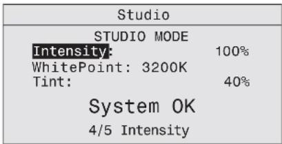 ETC Desire D60X - Operation From Home Status Screen (Studio Stand-alone) - 1