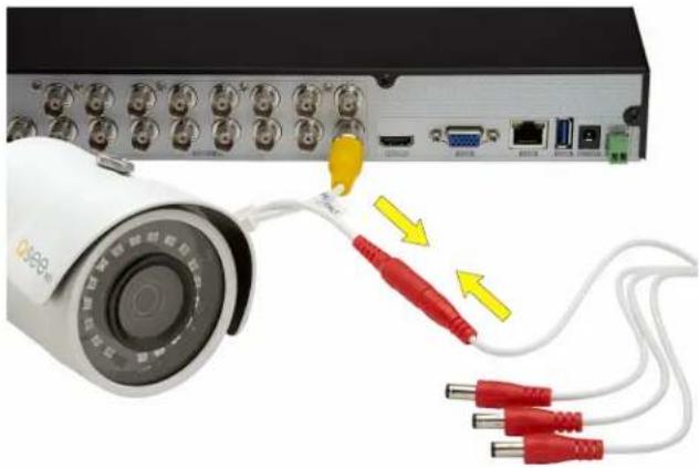 Q-See QC918 - Step 2: Connect Your Cameras - 3