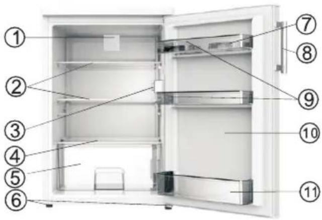 Exquisit KS16-V-H-010DW - Bezeichnung - 1
